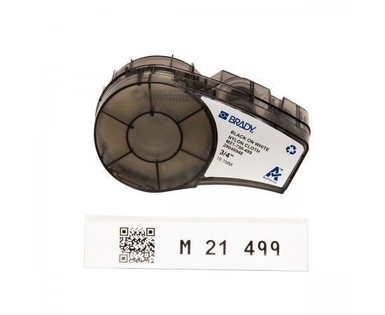 M21 Yazıcıları için Çok Amaçlı Bez Etiket - 0.75"