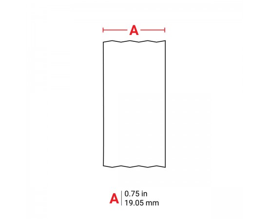 M21 Yazıcıları için Çok Amaçlı Bez Etiket - 0.75"