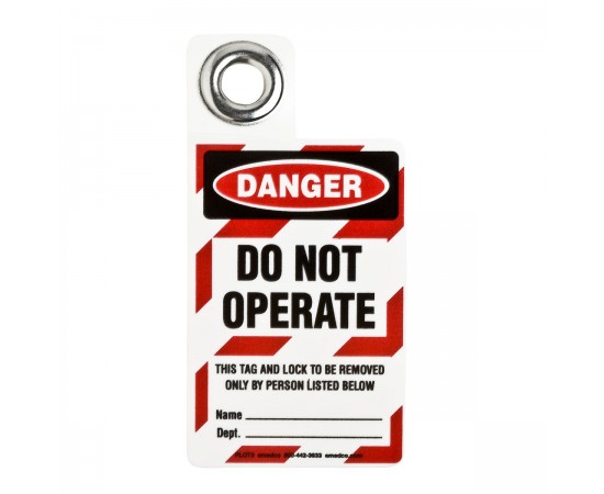 PADLOCK TAG-D-DO NOT OPERATE.. Asma Kilit Etiketleri