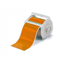 GLOBALMARK VINYL B595 ORANGE 100MM GlobalMark İç Mekan/Dış Mekan Vinil Bant