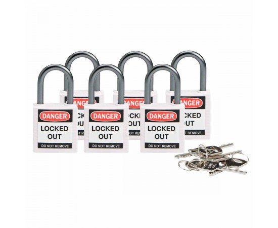 Compact safe padlock 25mm Sha KD White/6 Güvenlik Asma Kilitleri — Kompakt Compact safe padlock 25mm Sha KD White/6 Güvenlik Asma Kilitleri — Kompakt