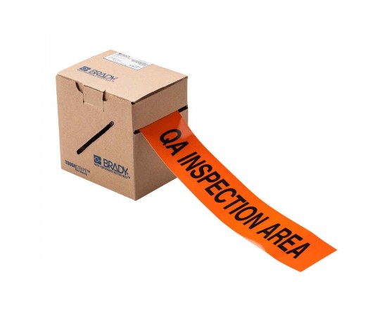 TS-76.20-514-EN-QA INSP-OR-RL ToughStripe QA INSPECTION AREA (kalite kontrol muayene alanı) Zemin Bandı TS-76.20-514-EN-QA INSP-OR-RL ToughStripe QA INSPECTION AREA (kalite kontrol muayene alanı) Zemin Bandı