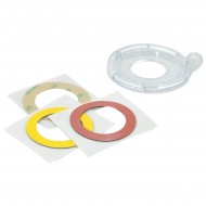 30MM PUSH BUTTON/E-STOP LO BASES, 5PK 30 mm Düğme/Acil Durdurma Düğmesi Kilitleme Tabanları, 5’li paket