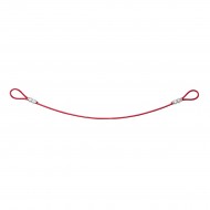 170972 &Ccedil;ift Halkalı Kablolu Kilit - 0,61 m