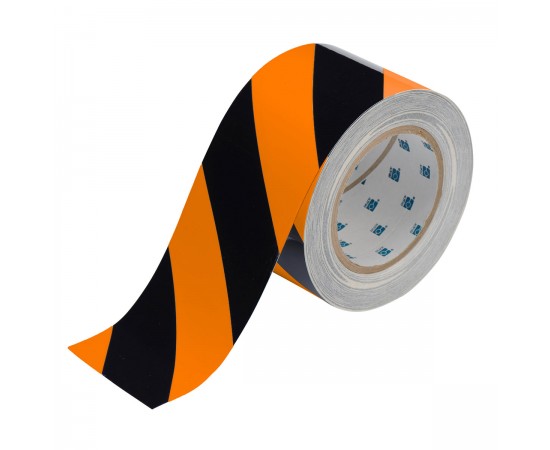 TS-76.20-514-OR/BK-STR-RL ToughStripe Zemin İşaretleme Bandı