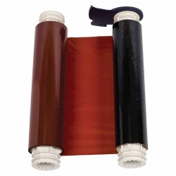 B85-R-220x60-BK/RD-200P BBP85 Şerit — Siyah-kırmızı 220 mm ve 200 mm paneller
