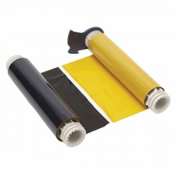 B85-R-220x60-BK/YL-380P BBP85 Şerit — Siyah-sarı 220 mm ve 380 mm paneller