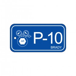 Energy tag-P-10-75x38mm-PP/25 Enerji Kaynağı Künyesi Pnömatik