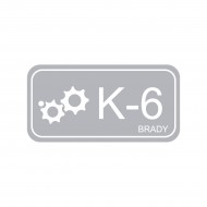 Energy tag-K-6-75x38mm-PP/25 Enerji Kaynağı Künyesi Kinetik