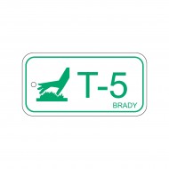 Energy tag-T-5-75x38mm-PP/25 Enerji Kaynağı Künyesi Isıl