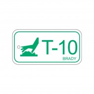 Energy tag-T-10-75x38mm-PP/25 Enerji Kaynağı Künyesi Isıl