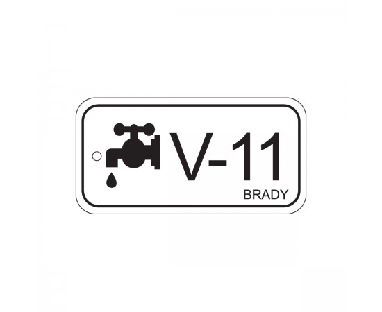 Energy tag-V-11-75x38mm-PP/25 Enerji Kaynağı Künyesi Valf Energy tag-V-11-75x38mm-PP/25 Enerji Kaynağı Künyesi Valf