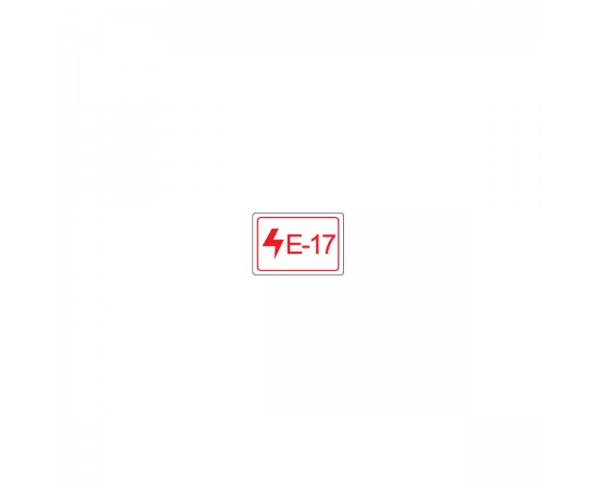 Energy tag-E-17-19x13mm-SA/100 Enerji Kaynağı Etiketi Elektrik Energy tag-E-17-19x13mm-SA/100 Enerji Kaynağı Etiketi Elektrik