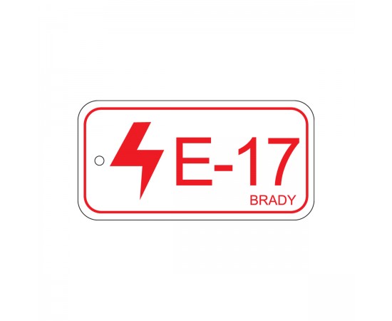 Energy tag-E-17-75x38mm-PP/25 Enerji Kaynağı Künyesi Kontrol Paneli Energy tag-E-17-75x38mm-PP/25 Enerji Kaynağı Künyesi Kontrol Paneli