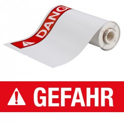 B85-254x356-7569-AN-GEFAHR BBP85 Serisi Vinil ANSI DANGER Etiketleri DE