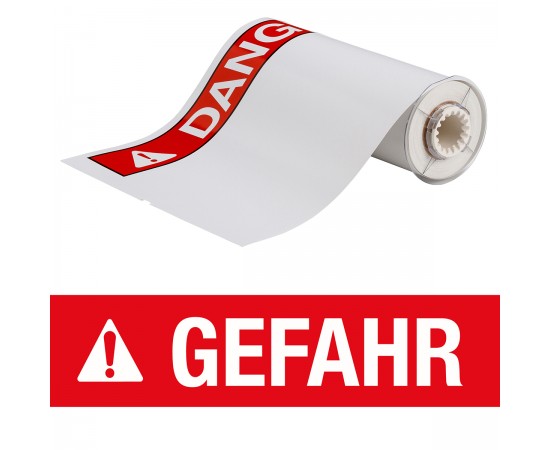B85-254x356-7569-AN-GEFAHR BBP85 Serisi Vinil ANSI DANGER Etiketleri DE B85-254x356-7569-AN-GEFAHR BBP85 Serisi Vinil ANSI DANGER Etiketleri DE