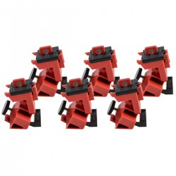 TAGLOCK 480/600V CLAMP-ON BRKR LO BLK25 TagLock Devre Kesici: 480/600 V Kelepçelemeli – 25/pk