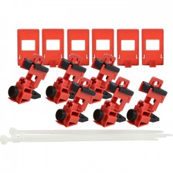 TAGLOCK 120/277V CLAMP-ON BREAKER LO PK6 TagLock Devre Kesici: 120/277 V Kelepçelemeli – 6/pk