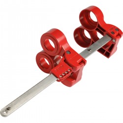 Pipe Blind Lockout Medium Kör Flanş Boru Kilidi - Orta