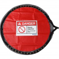Solid Lockable Cover, Permit Required - Small Kilitlenebilir Yekpare Kapak, İzin Gerekli — S