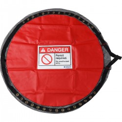 Solid Lockable Cover, Permit Required - Medium Kilitlenebilir Yekpare Kapak, İzin Gerekli — M
