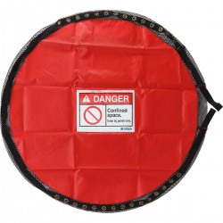 Solid Lockable Cover, Confined Space - Large Kilitlenebilir Yekpare Kapak, Kapalı Alan — L