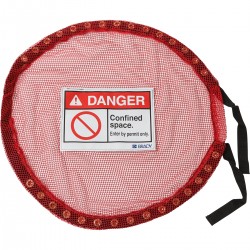 Lock Red Mesh Cover, Conf Space - Small Kilitli Kırmızı File Kapak, Kapalı Alan — S