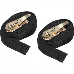Ratchet Strap Set - 0.61-6.10m Lockable - Small Spanzet Seti — Genişlik 0,61 m - Uzunluk 6,10 m Kilitlenebilir — S
