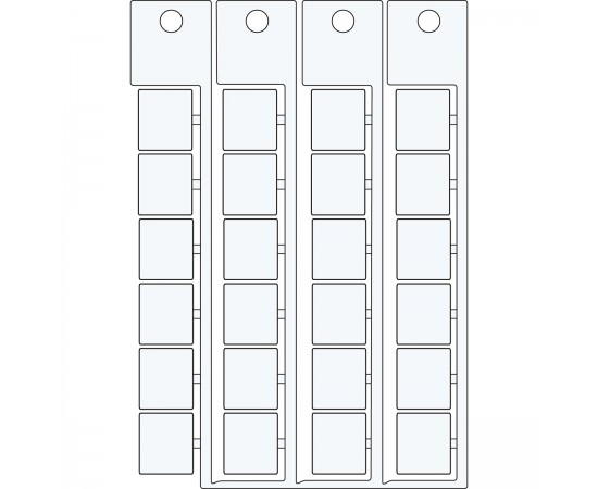 ADHESIVE TAG 15X17 WHITE ADHESIVE TAG 15X17 WHITE