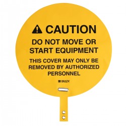 FORKLIFT COVER CAUTION DO NOT MOVE 16" Direksiyon Güvenlik Kılıfı
