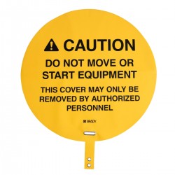 FORKLIFT COVER CAUTION DO NOT MOVE 20" Direksiyon Güvenlik Kılıfı