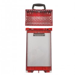 KIT,SLIMVIEW RED,PERMIT DISPLAY STATION SlimView Grup Kilit Kutusu ile İzin Kontrol İstasyonu