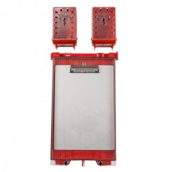 UCLB RED, PERMIT DISPLAY STATION Son Derece Kompakt Kilit Kutusu ile İzin Kontrol İstasyonu