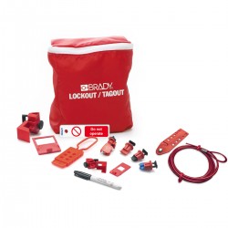 Electrician Lockout Kit without padlock English Elektrikçi Kilit Kiti + Etiket EN