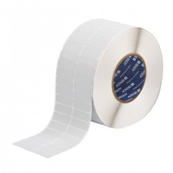 THT-6-8591-10-WT 76 mm Kukalı Hava Koşullarına Dayanıklı Polyester Dış Mekan Etiketleri