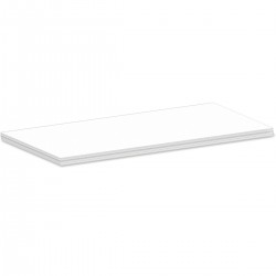 CARDBOARD CARD FOR SML POUCH WHT 48X88MM Karton Kartlar