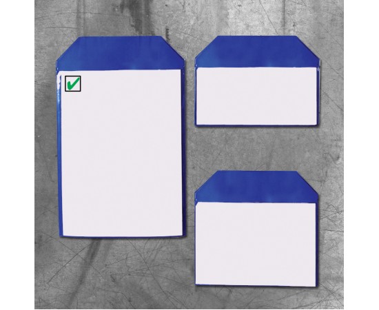 SML POUCHES W/MAG. STRIP BLU 305X225MM Manyetik Şeritli Büyük Keseler SML POUCHES W/MAG. STRIP BLU 305X225MM Manyetik Şeritli Büyük Keseler
