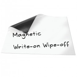 MAGNETIC WRITE ON/WIPE OFF A4 SHEET WH Mıknatıslı yazılabilir/silinebilir A4 yaprak