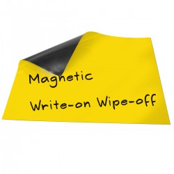 MAGNETIC WRITE ON/WIPE OFF A4 SHEET YL Mıknatıslı yazılabilir/silinebilir A4 yaprak