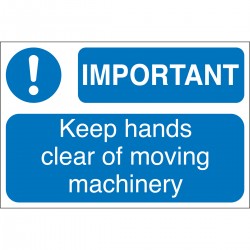 Lbl-IMP Keep hands -100*150-B7541 Makine Güvenlik Etiketleri