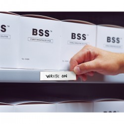 BLANK MAGNETIC LABELS B-859 26X108MM Boş Yazılabilir Mıknatıslı Etiketler