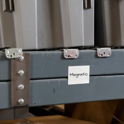 BLANK MAGNETIC LABELS B-859 38.5X45MM Boş Yazılabilir Mıknatıslı Etiketler