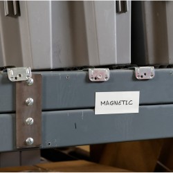 BLANK MAGNETIC LABELS B-859 38.5X70MM Boş Yazılabilir Mıknatıslı Etiketler