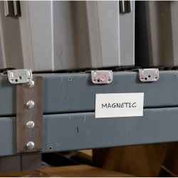 BLANK MAGNETIC LABELS B-859 51X108MM Boş Yazılabilir Mıknatıslı Etiketler