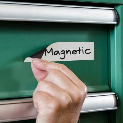BLANK MAGNETIC LABELS B-859 51X159MM Boş Yazılabilir Mıknatıslı Etiketler