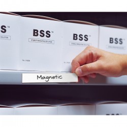 BLANK MAGNETIC LABELS B-859 51X312MM Boş Yazılabilir Mıknatıslı Etiketler