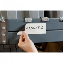 BLANK MAGNETIC LABELS B-859 77X312MM Boş Yazılabilir Mıknatıslı Etiketler