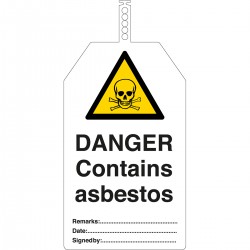 TAG-DANGER CONTNS-145*85 Brady Güvenlik Etiketleri