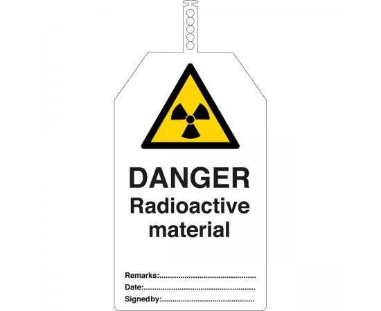TAG-DANGER RADIOAC-145*85 Brady Güvenlik Etiketleri TAG-DANGER RADIOAC-145*85 Brady Güvenlik Etiketleri