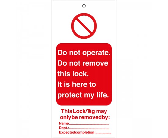 TAG-DO NOT OPERATE...-50*110 Etiketleme: Uyarı Etiketleri TAG-DO NOT OPERATE...-50*110 Etiketleme: Uyarı Etiketleri